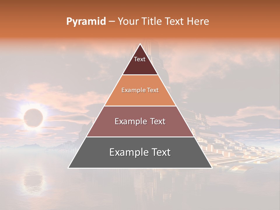 Illustration World Rise PowerPoint Template