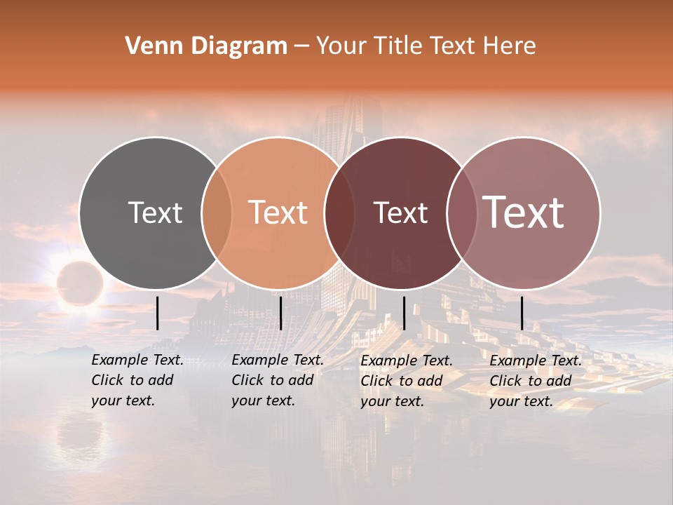 Illustration World Rise PowerPoint Template