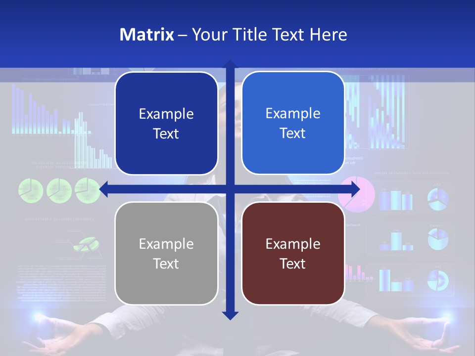 Multiple Finance Sign PowerPoint Template