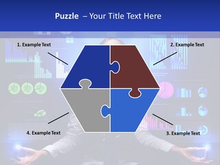 Multiple Finance Sign PowerPoint Template