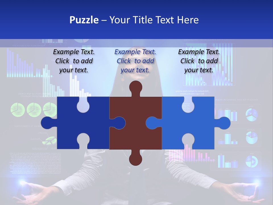 Multiple Finance Sign PowerPoint Template