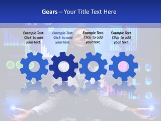 Multiple Finance Sign PowerPoint Template