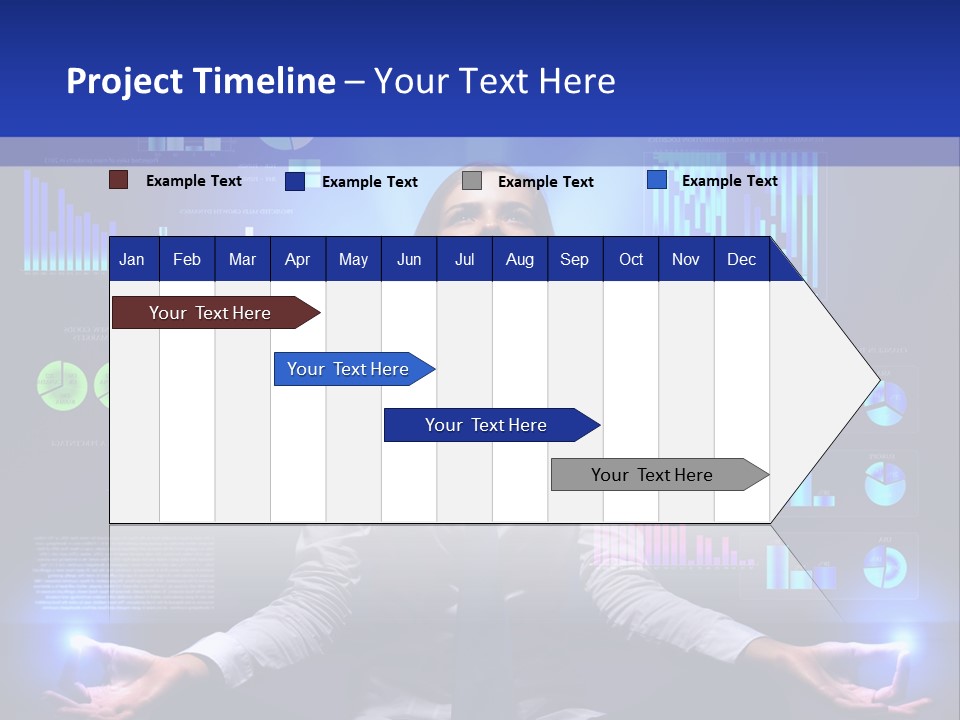 Multiple Finance Sign PowerPoint Template