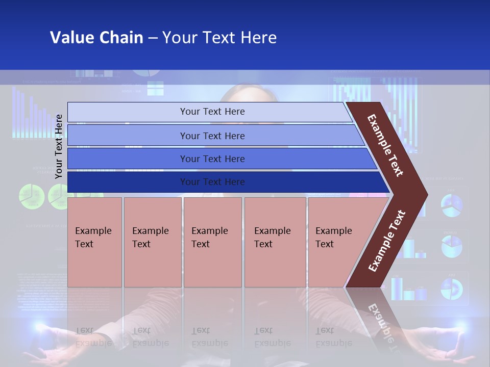 Multiple Finance Sign PowerPoint Template