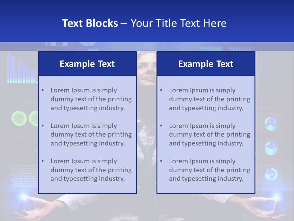 Multiple Finance Sign PowerPoint Template