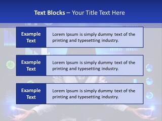 Multiple Finance Sign PowerPoint Template