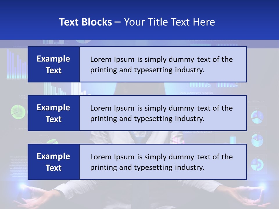 Multiple Finance Sign PowerPoint Template