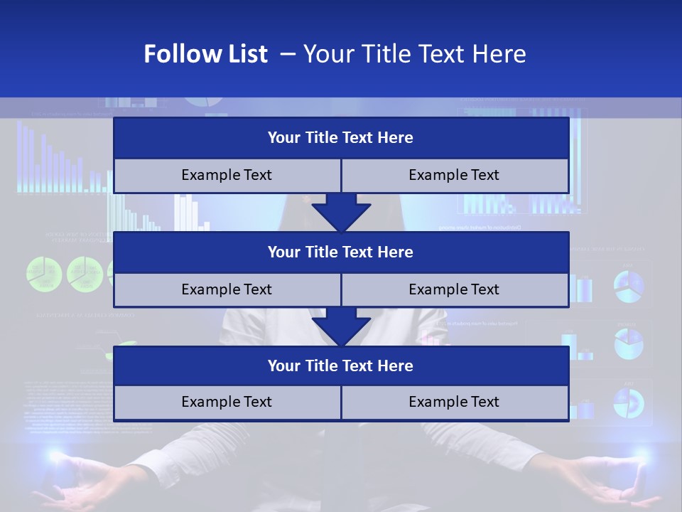 Multiple Finance Sign PowerPoint Template
