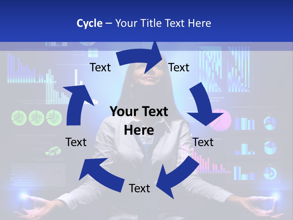 Multiple Finance Sign PowerPoint Template