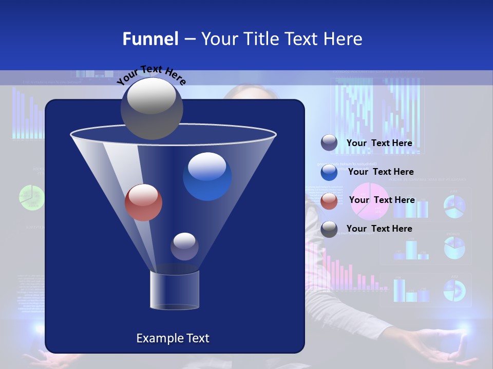 Multiple Finance Sign PowerPoint Template