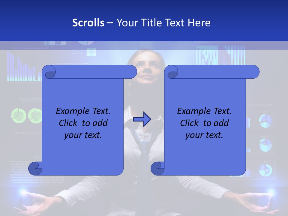 Multiple Finance Sign PowerPoint Template