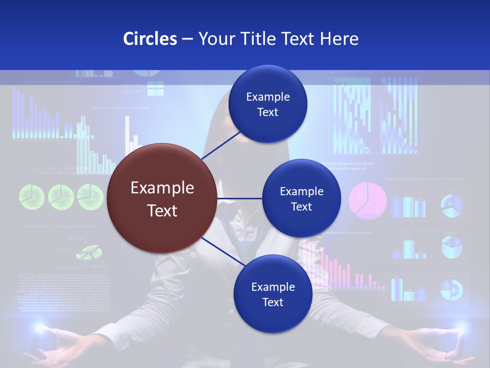 Multiple Finance Sign PowerPoint Template