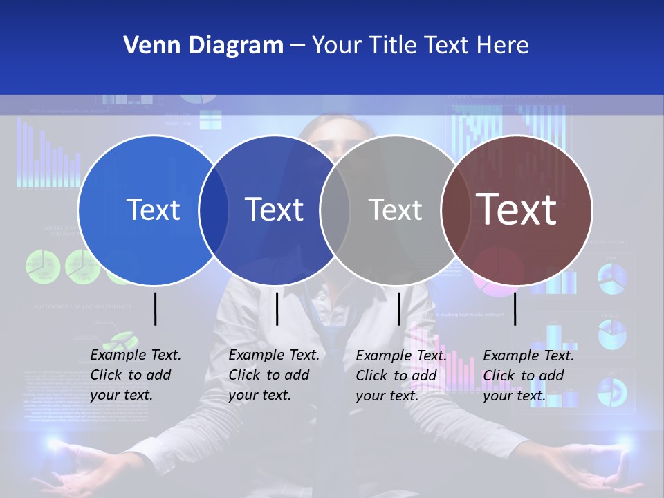 Multiple Finance Sign PowerPoint Template