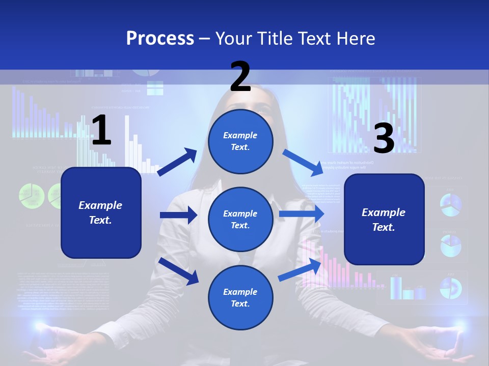 Multiple Finance Sign PowerPoint Template