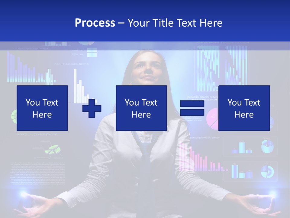 Multiple Finance Sign PowerPoint Template