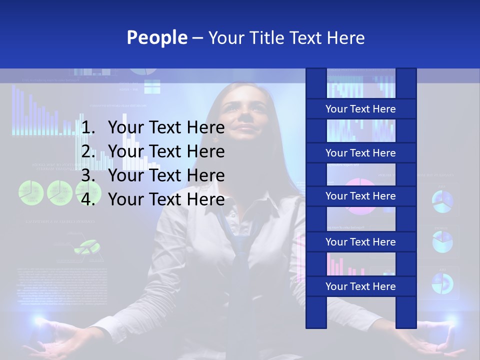 Multiple Finance Sign PowerPoint Template