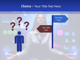Multiple Finance Sign PowerPoint Template