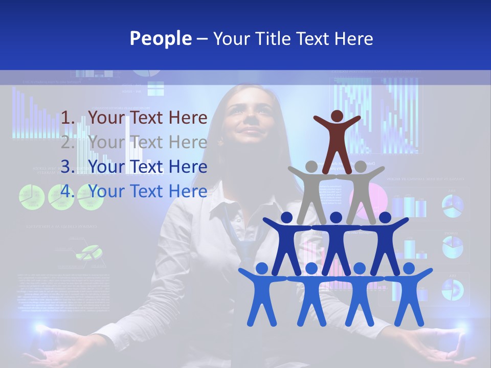 Multiple Finance Sign PowerPoint Template