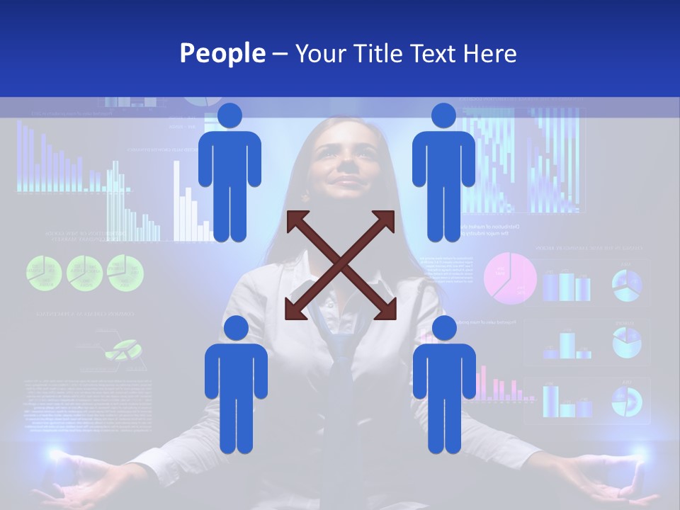 Multiple Finance Sign PowerPoint Template