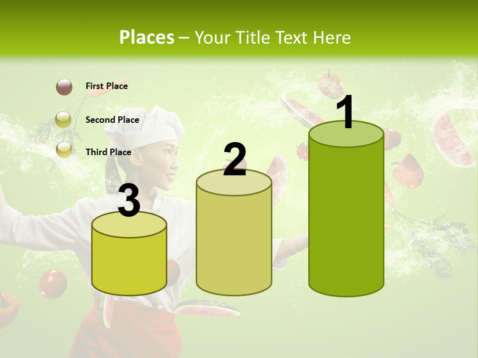 Fresh Juicy Kitchenware PowerPoint Template