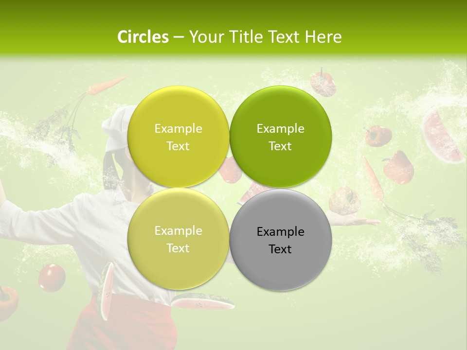 Fresh Juicy Kitchenware PowerPoint Template