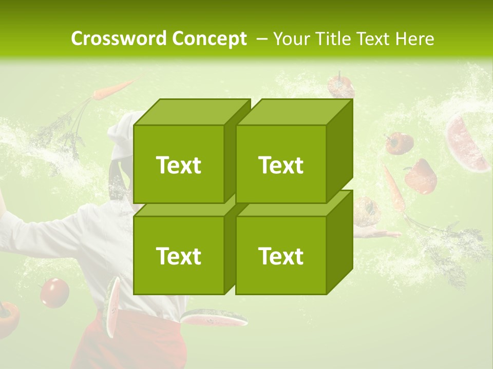 Fresh Juicy Kitchenware PowerPoint Template