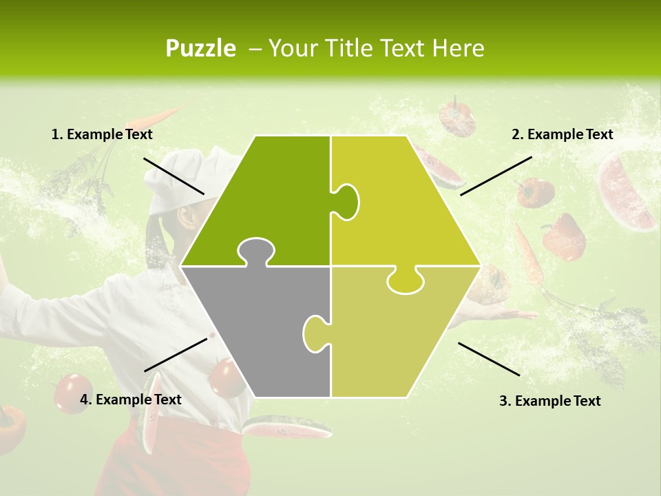 Fresh Juicy Kitchenware PowerPoint Template