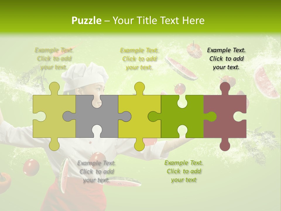 Fresh Juicy Kitchenware PowerPoint Template