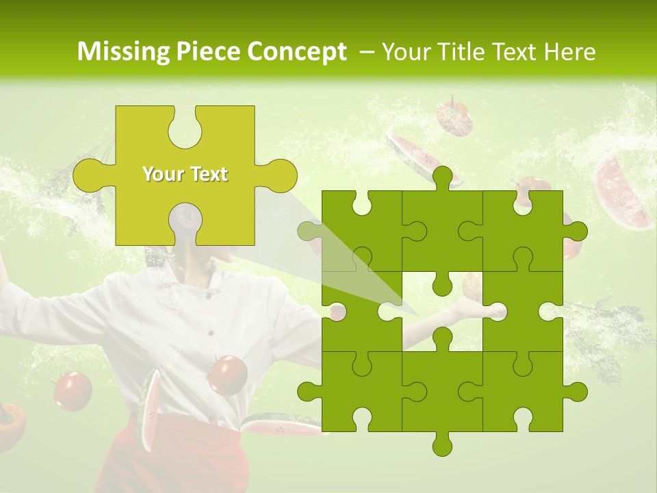 Fresh Juicy Kitchenware PowerPoint Template