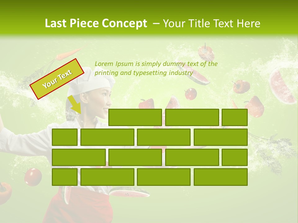 Fresh Juicy Kitchenware PowerPoint Template