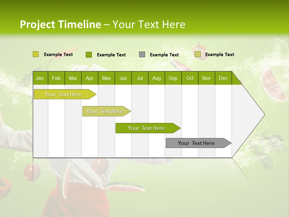 Fresh Juicy Kitchenware PowerPoint Template
