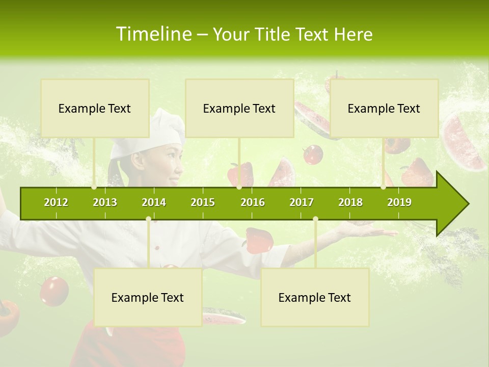 Fresh Juicy Kitchenware PowerPoint Template