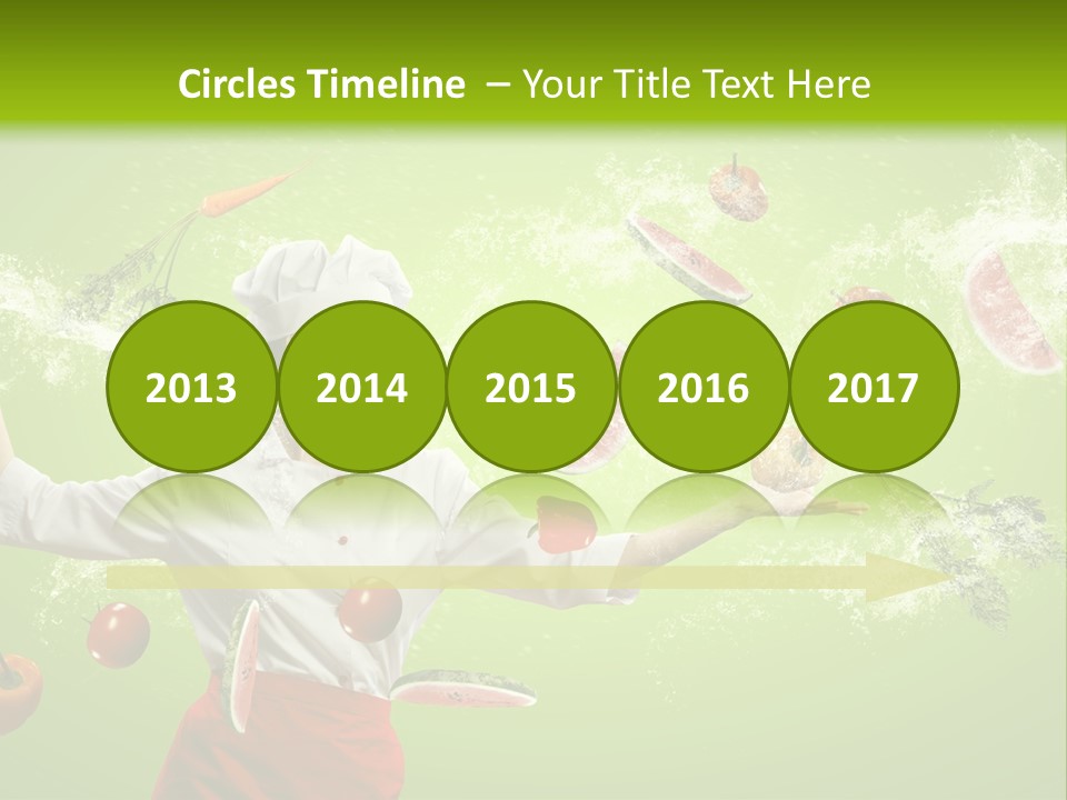 Fresh Juicy Kitchenware PowerPoint Template