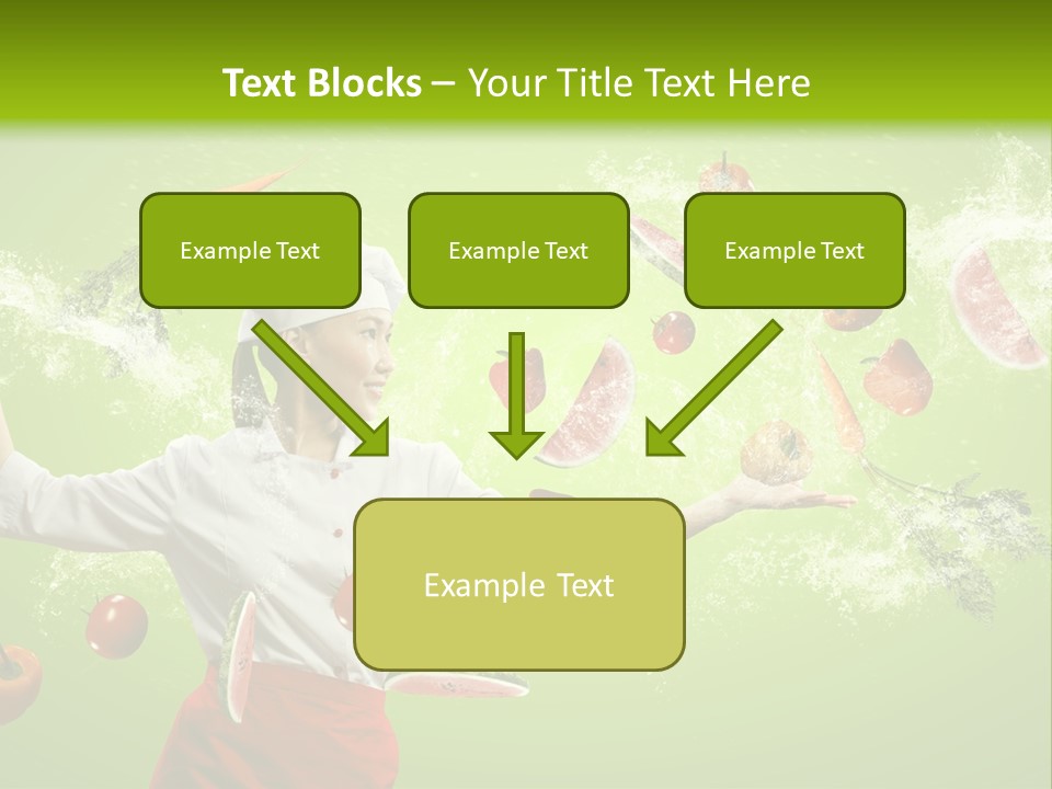 Fresh Juicy Kitchenware PowerPoint Template