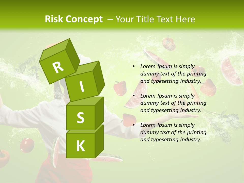 Fresh Juicy Kitchenware PowerPoint Template