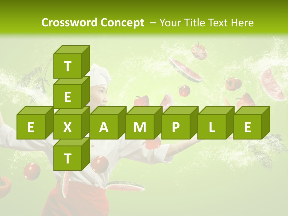 Fresh Juicy Kitchenware PowerPoint Template