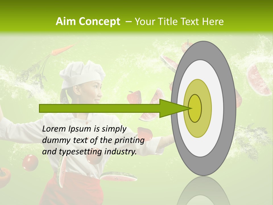 Fresh Juicy Kitchenware PowerPoint Template