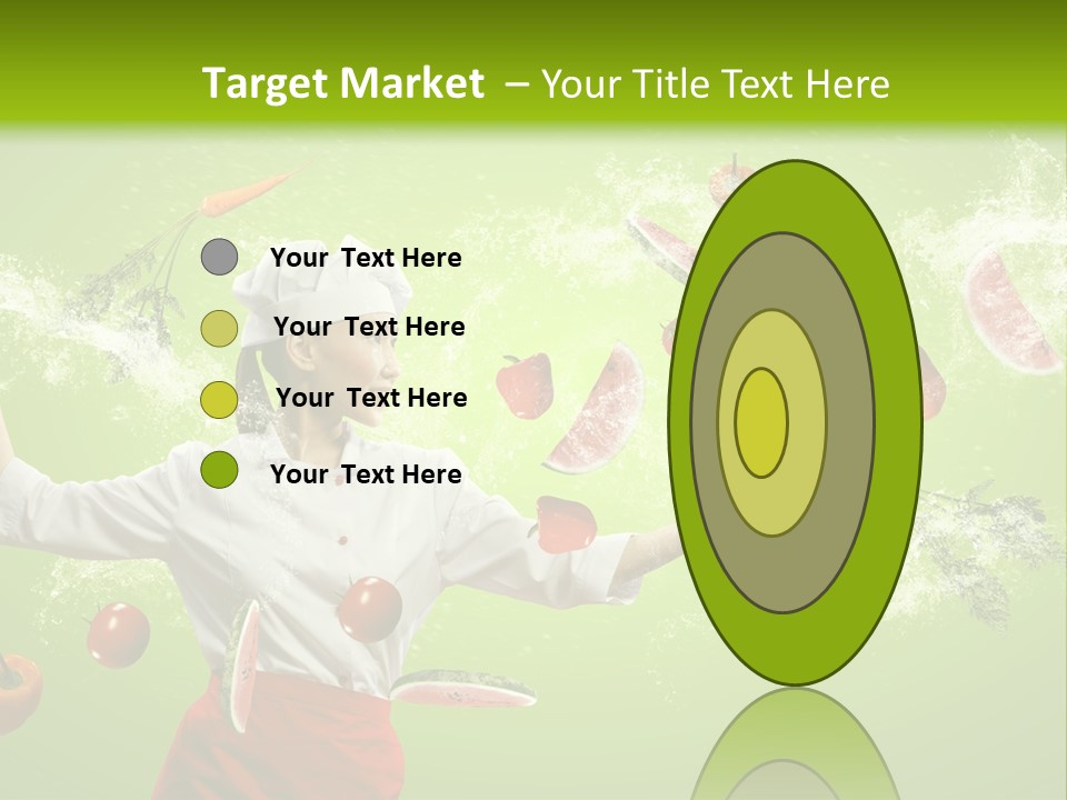 Fresh Juicy Kitchenware PowerPoint Template