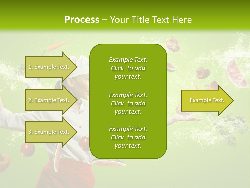 Fresh Juicy Kitchenware PowerPoint Template