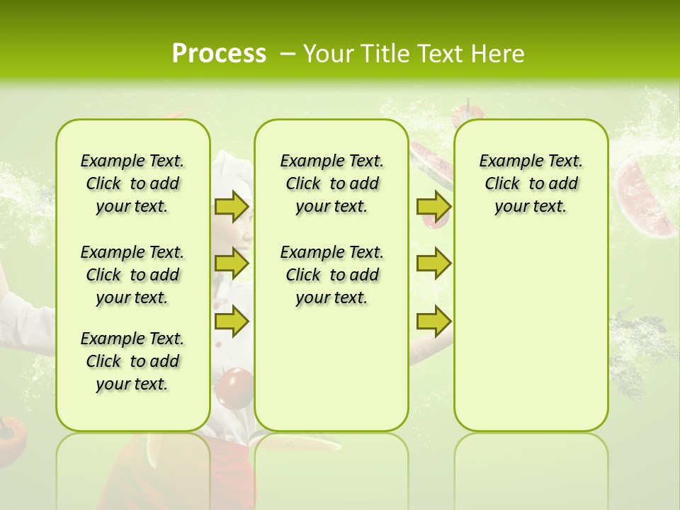 Fresh Juicy Kitchenware PowerPoint Template