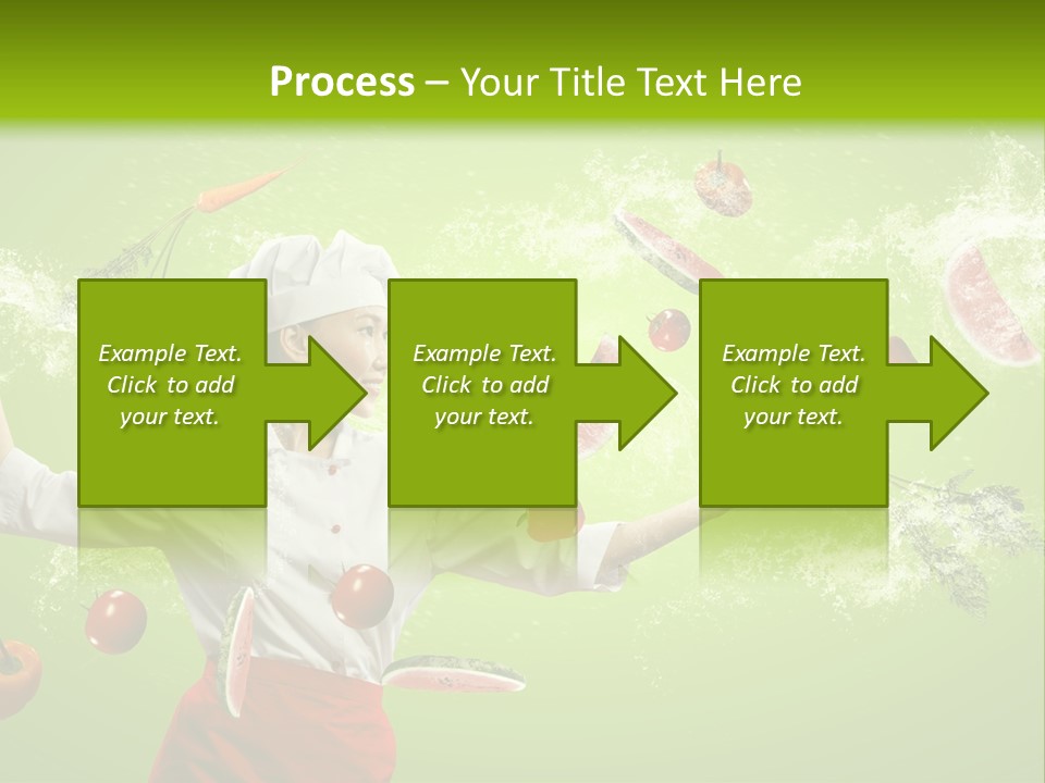 Fresh Juicy Kitchenware PowerPoint Template