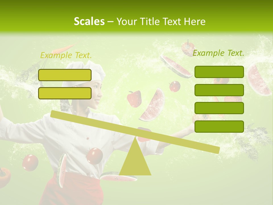 Fresh Juicy Kitchenware PowerPoint Template