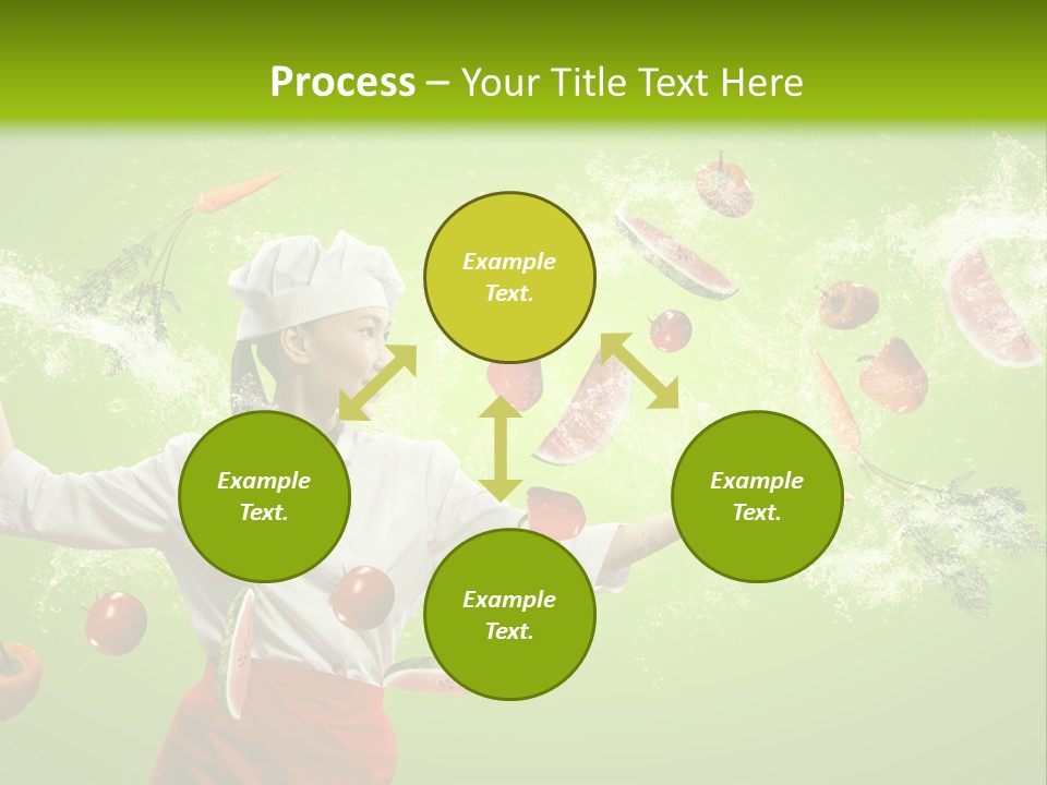 Fresh Juicy Kitchenware PowerPoint Template