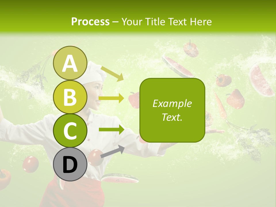 Fresh Juicy Kitchenware PowerPoint Template