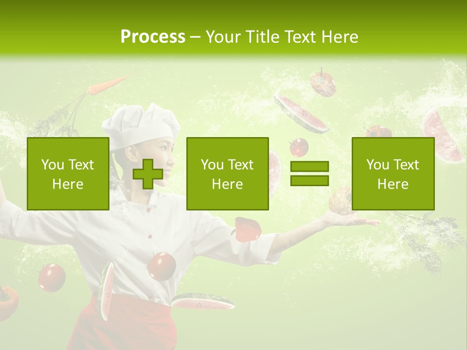 Fresh Juicy Kitchenware PowerPoint Template