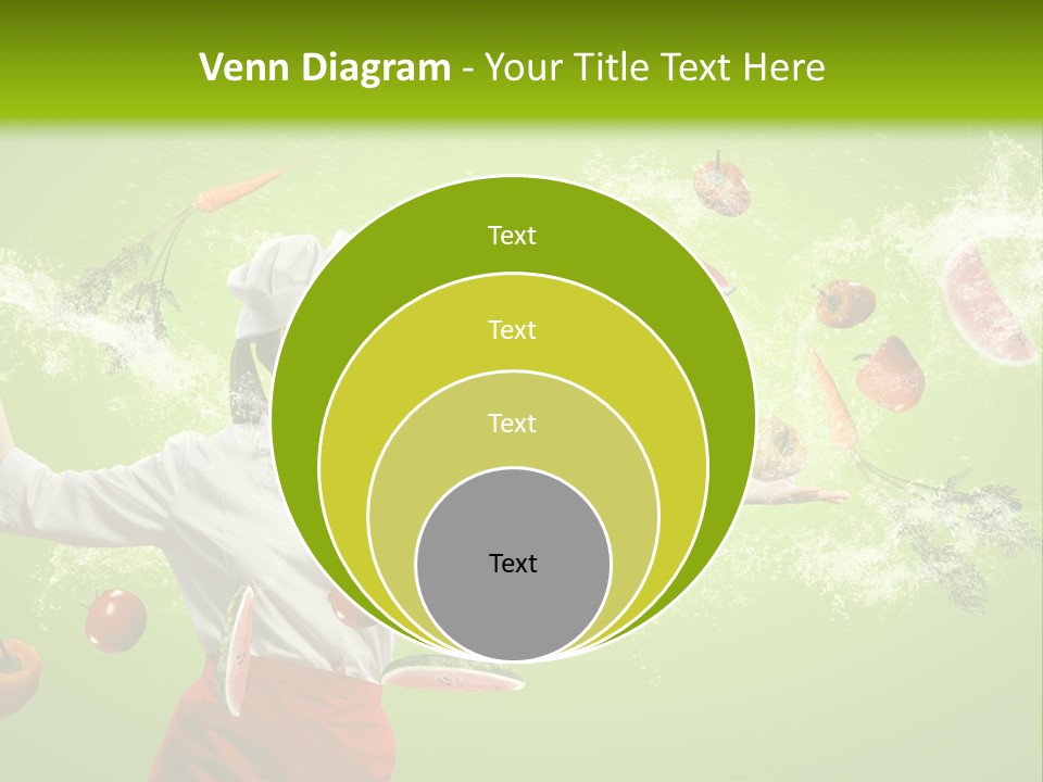 Fresh Juicy Kitchenware PowerPoint Template