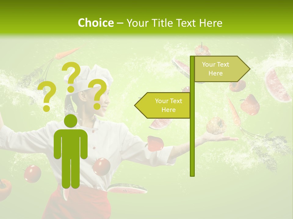 Fresh Juicy Kitchenware PowerPoint Template