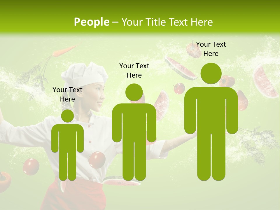 Fresh Juicy Kitchenware PowerPoint Template