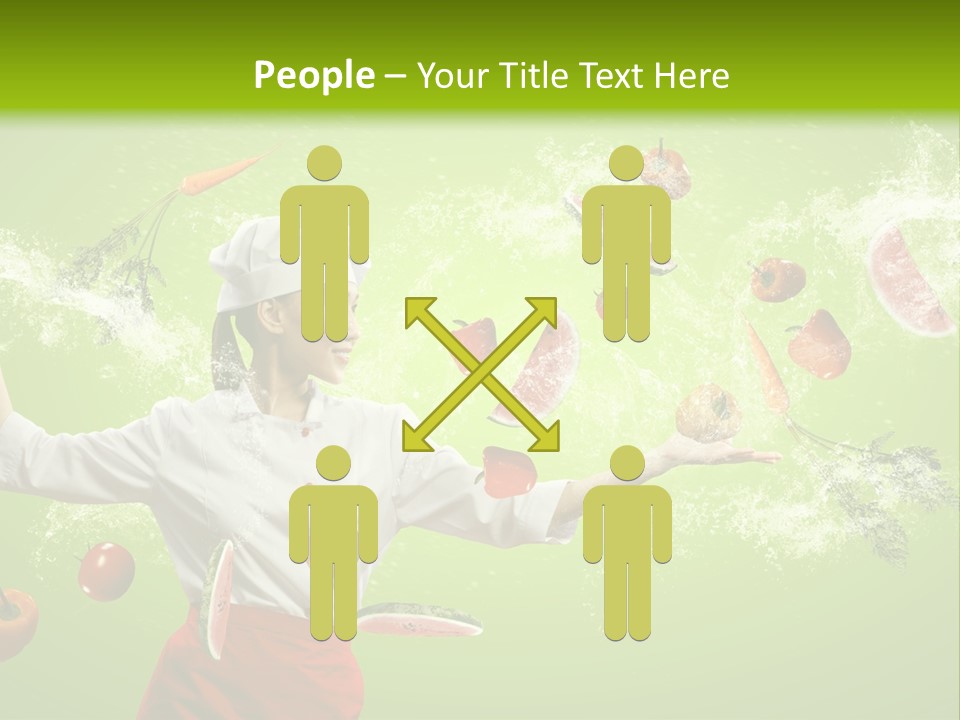 Fresh Juicy Kitchenware PowerPoint Template