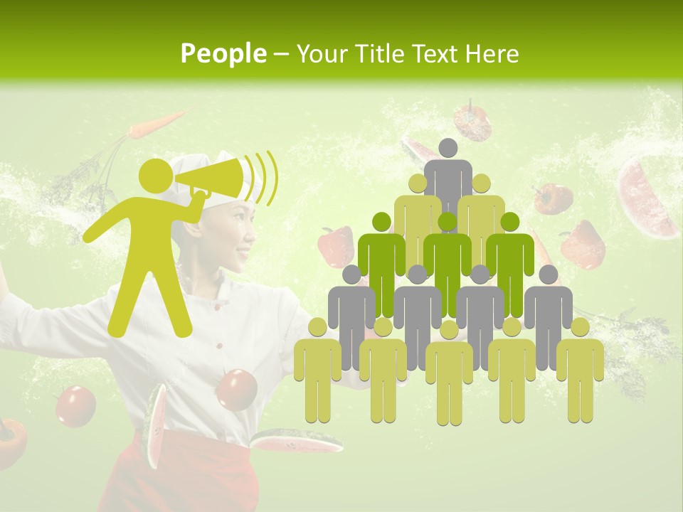 Fresh Juicy Kitchenware PowerPoint Template